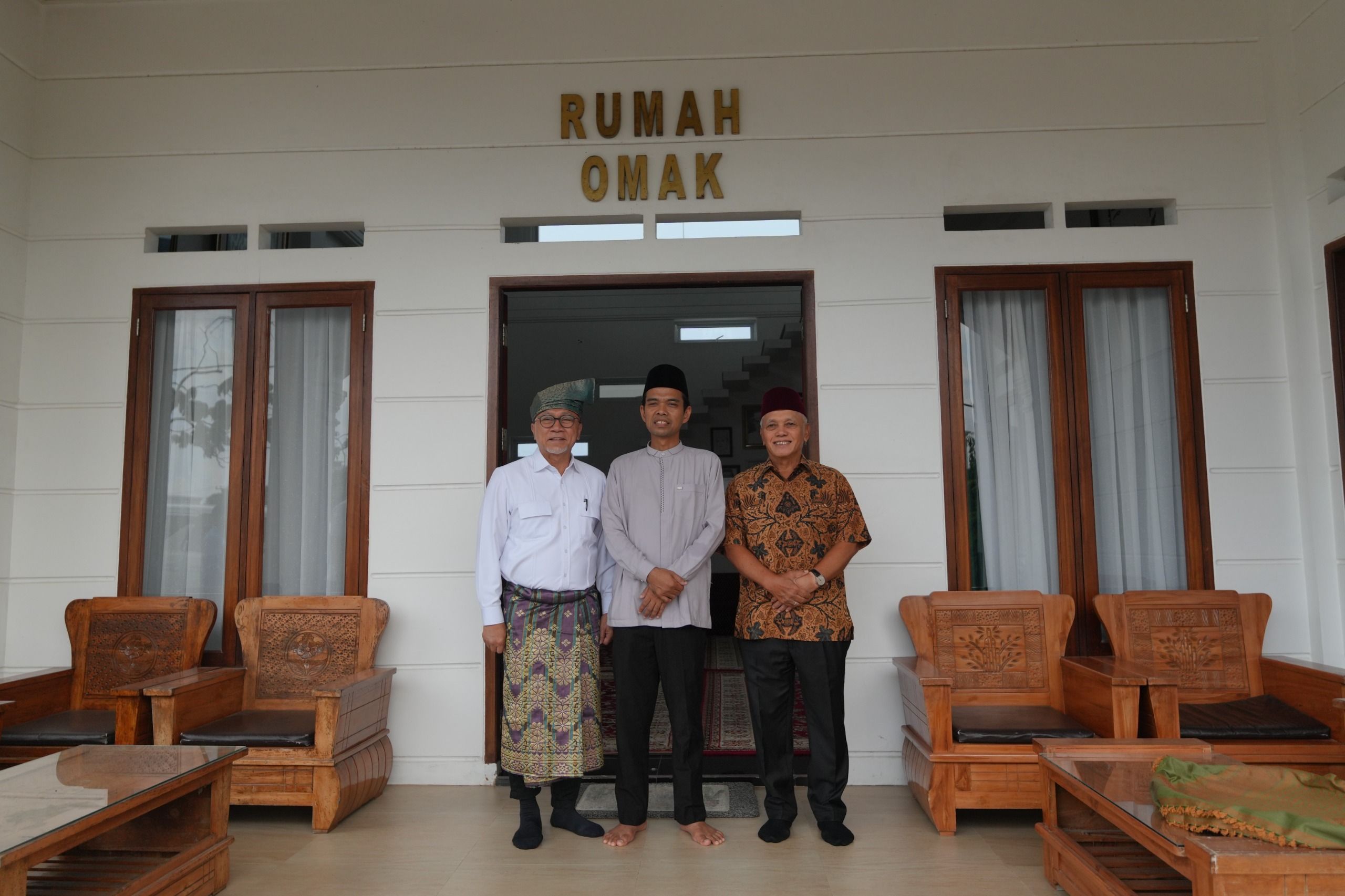 Zulhas Temui UAS, Bahas Pangan Dan Kebangsaan