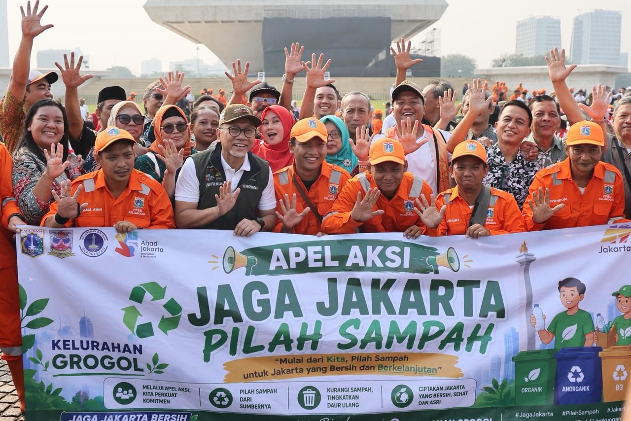 Jaga Jakarta Pilah Sampah: Kolaborasi Pemerintah dan Masyarakat Wujudkan Indonesia Bersih 2029
