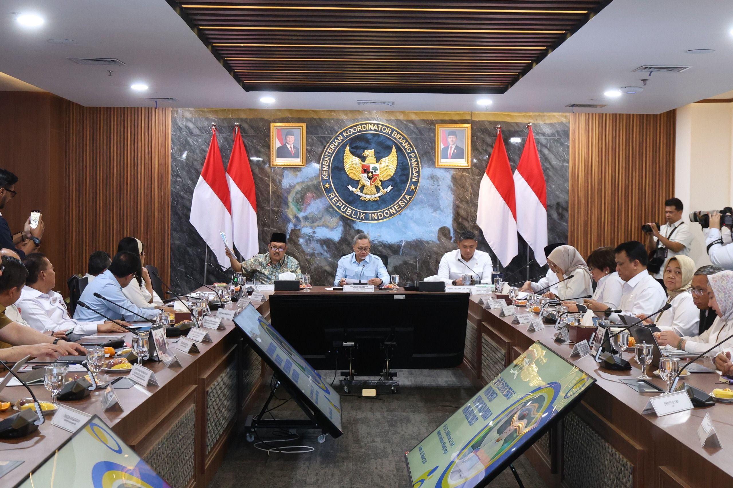 Penguatan Tata Kelola MBG, Menko Pangan Pimpin Koordinasi Percepatan Pembenahan Program