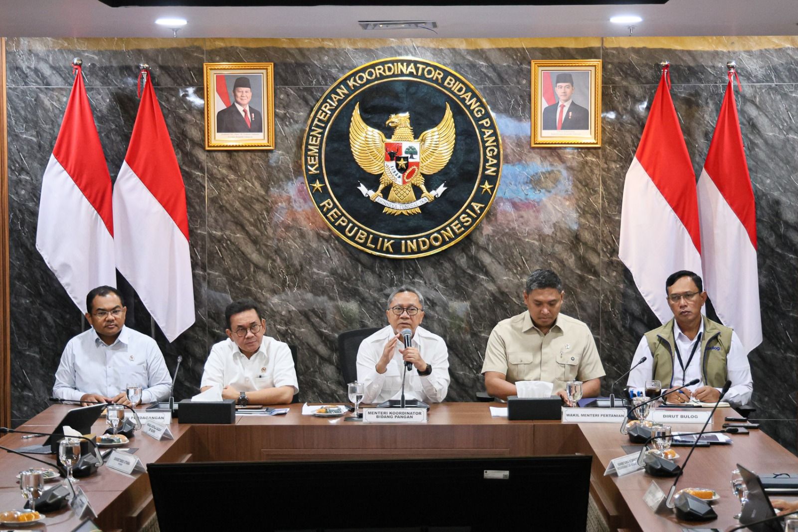 Menko Pangan Pimpin Rakor Antisipasi Kemarau dan Stabilitas Harga Pangan Nasional
