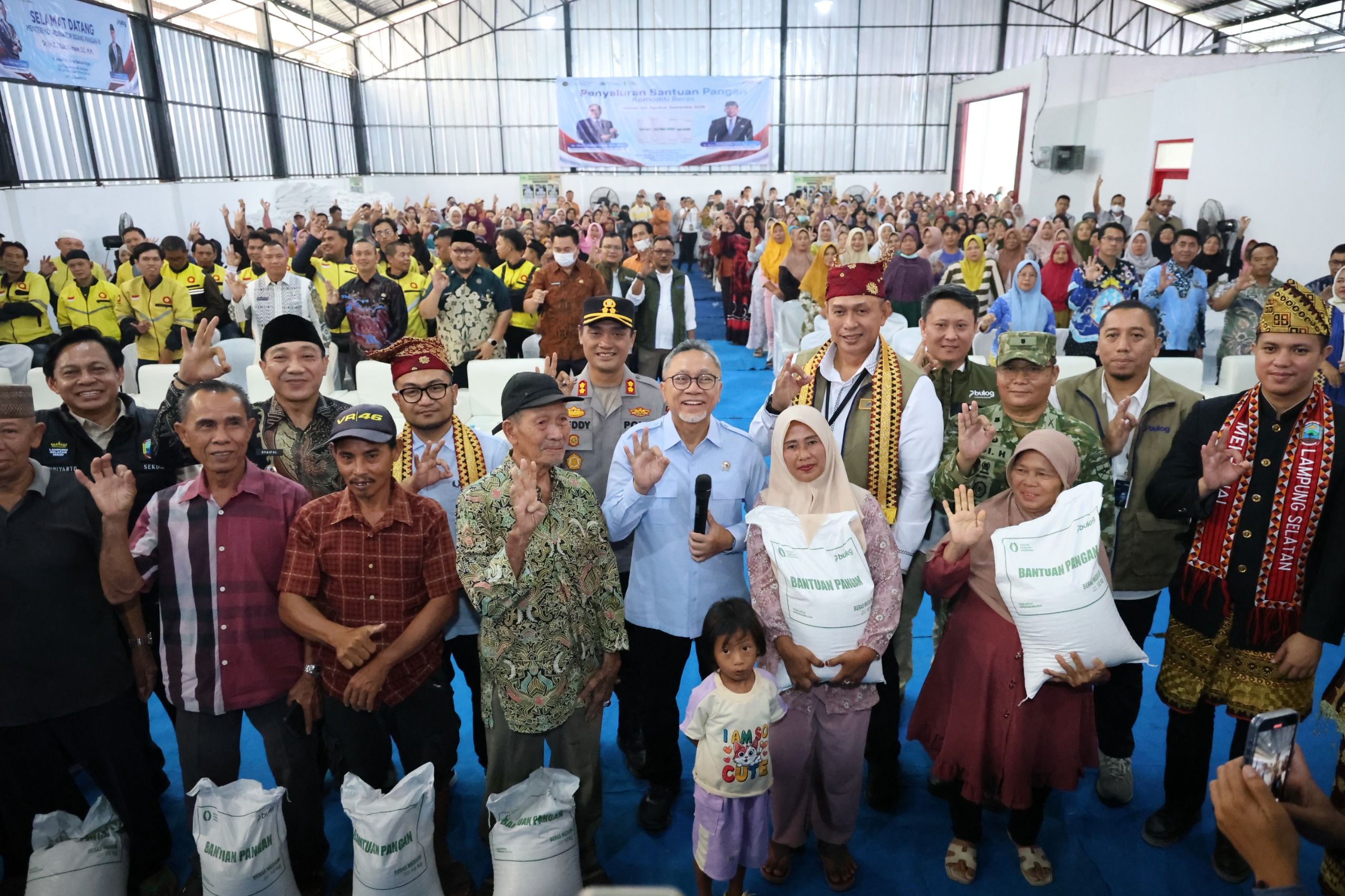Percepat Bantuan Pangan, Jaga Ketahanan Pangan Masyarakat Lampung