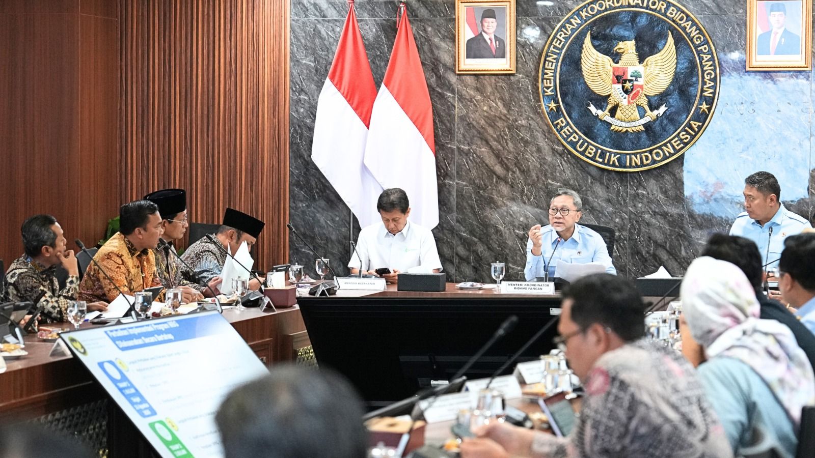 Menko Pangan Pimpin Rakortas MBG, Perkuat Ketepatan Sasaran dan Tata Kelola SPPG