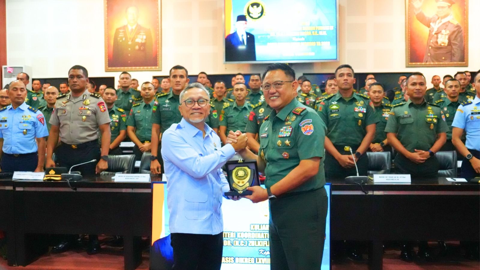Menko Pangan Bekali Perwira Siswa Seskoad dengan Strategi Ketahanan Pangan Nasional