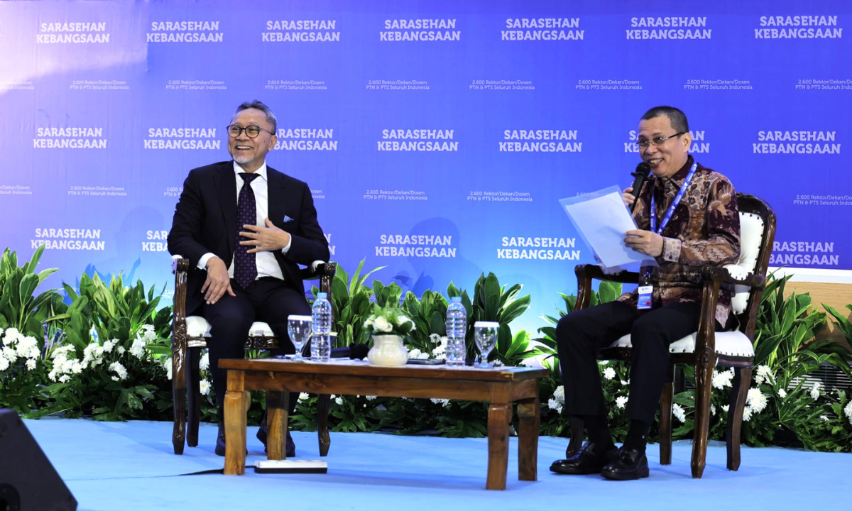 Menko Pangan Sampaikan Keynote Speech pada Sarasehan KSTI 2026, Perkuat Sinergi Ilmu Pengetahuan untuk Ketahanan Pangan Nasional